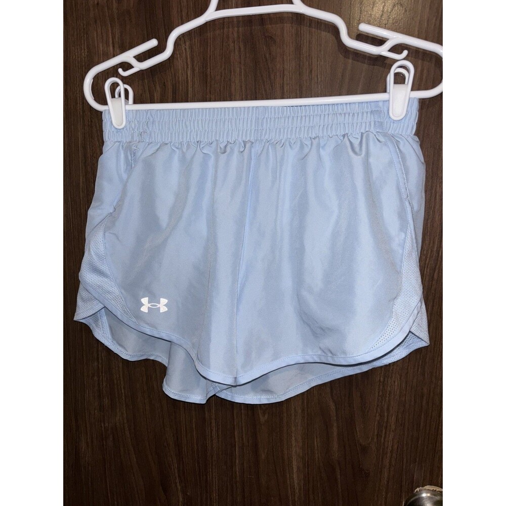 Under Armour Fly By 2.0 Running Shorts Athletic Gym Lightweight Blue Size S
